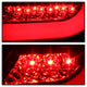 Black LED Tail Lights <br>04-08 Pontiac Grand Prix