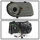 LED DRL Smoke Projector Headlights <br>05-10 Chrysler 300