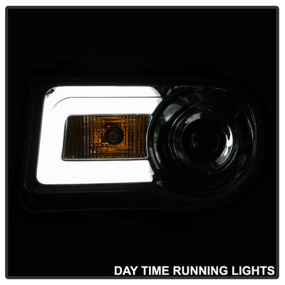 LED DRL Smoke Projector Headlights <br>05-10 Chrysler 300
