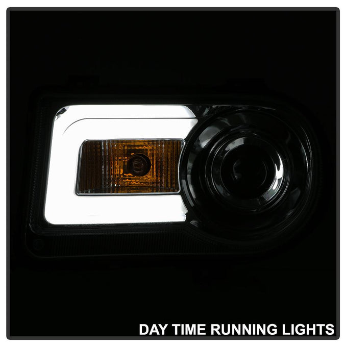LED DRL Smoke Projector Headlights <br>05-10 Chrysler 300