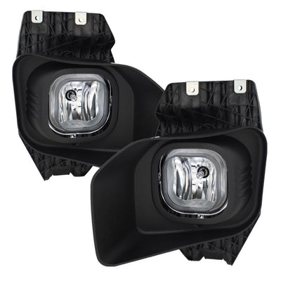 Clear OEM Style Fog Lights W/Switch <br>11-16 Ford F-250 F-350 F-450 Super Duty F-550 Super Duty