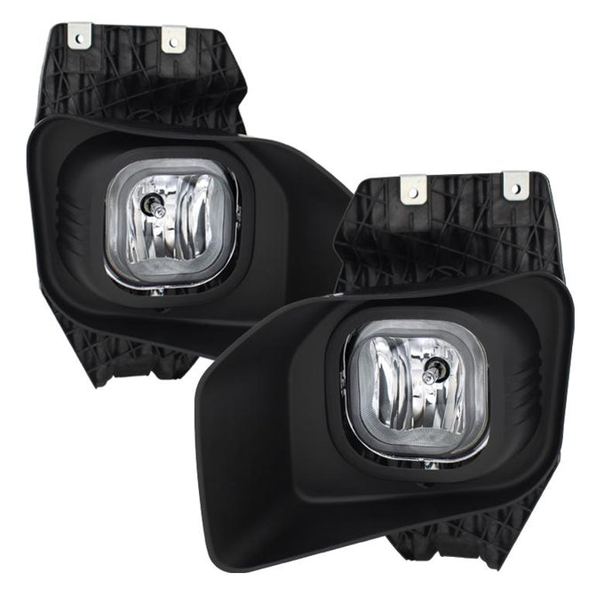 Clear OEM Style Fog Lights W/Switch <br>11-16 Ford F-250 F-350 F-450 Super Duty F-550 Super Duty