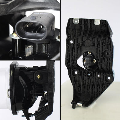 Clear OEM Style Fog Lights W/Switch <br>11-16 Ford F-250 F-350 F-450 Super Duty F-550 Super Duty
