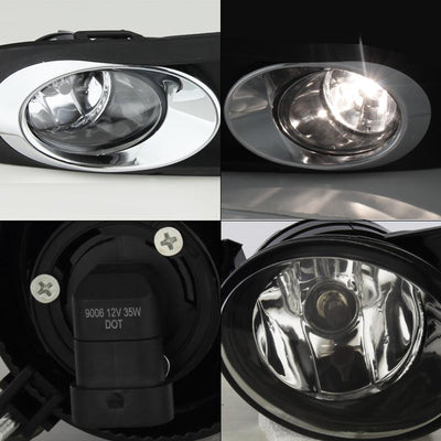 Clear OEM Style Fog Lights W/Switch <br>11-14 Volkswagen Jetta