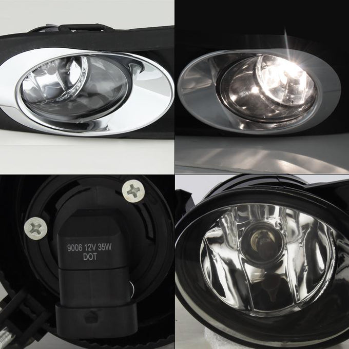 Clear OEM Style Fog Lights W/Switch <br>11-14 Volkswagen Jetta