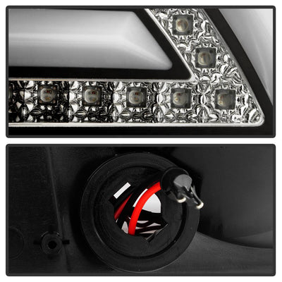 Black LED Tail Lights <br>06-13 Chevrolet Impala 14-16 Chevrolet Impala Limited