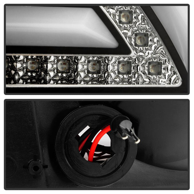 Black LED Tail Lights <br>06-13 Chevrolet Impala 14-16 Chevrolet Impala Limited