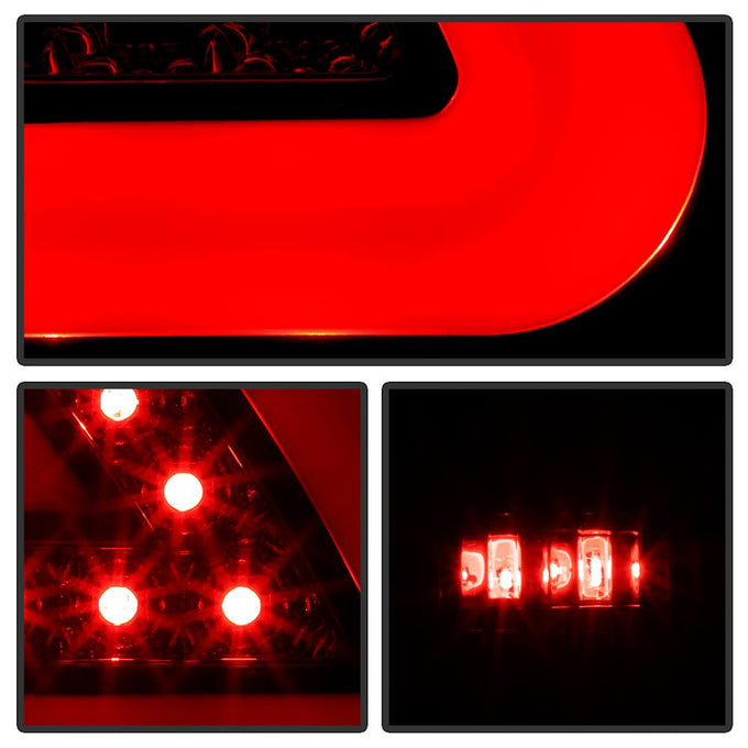 Black LED Tail Lights <br>06-13 Chevrolet Impala 14-16 Chevrolet Impala Limited