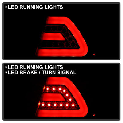 Black LED Tail Lights <br>06-13 Chevrolet Impala 14-16 Chevrolet Impala Limited