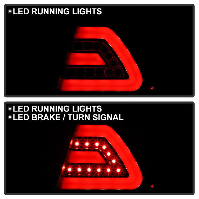 Black LED Tail Lights <br>06-13 Chevrolet Impala 14-16 Chevrolet Impala Limited