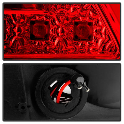 Red Clear LED Tail Lights <br>06-13 Chevrolet Impala 14-16 Chevrolet Impala Limited