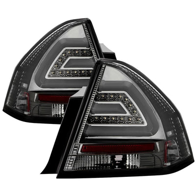 Smoke LED Tail Lights <br>06-13 Chevrolet Impala 14-16 Chevrolet Impala Limited