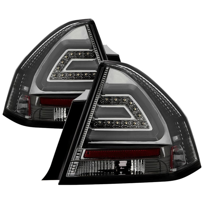 Smoke LED Tail Lights <br>06-13 Chevrolet Impala 14-16 Chevrolet Impala Limited