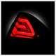 Smoke LED Tail Lights <br>06-13 Chevrolet Impala 14-16 Chevrolet Impala Limited