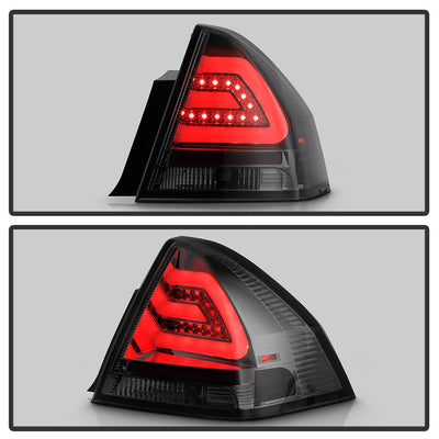 Smoke LED Tail Lights <br>06-13 Chevrolet Impala 14-16 Chevrolet Impala Limited