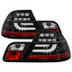 Black LED Tail Lights <br>04-06 BMW 325Ci 330Ci M3