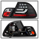 Black LED Tail Lights <br>04-06 BMW 325Ci 330Ci M3