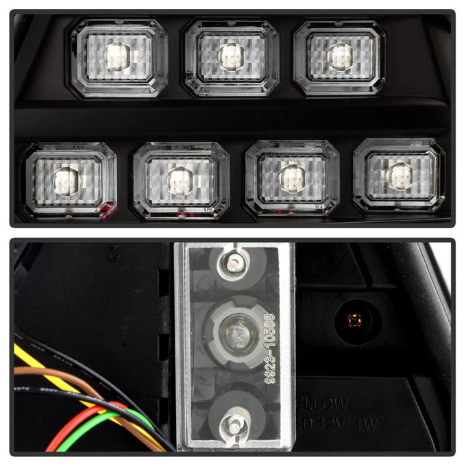 Black LED Tail Lights <br>04-06 BMW 325Ci 330Ci M3