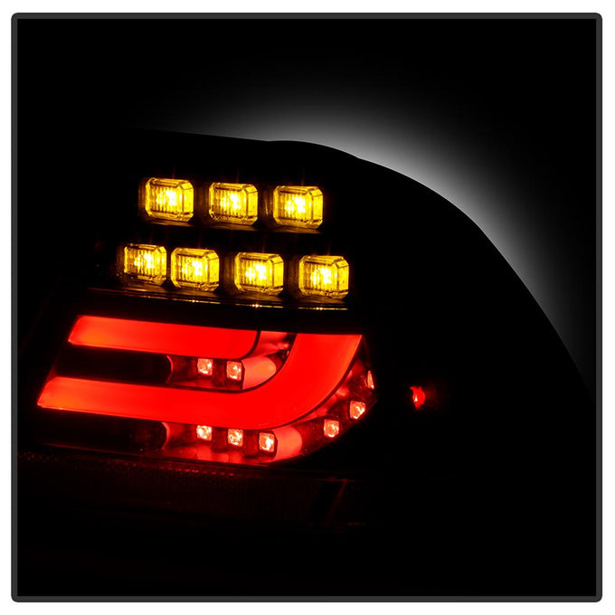 Black LED Tail Lights <br>04-06 BMW 325Ci 330Ci M3