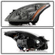 Light Tube DRL Smoke LED Halo Projector Headlights <br>10-12 Nissan Altima