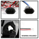 Light Tube DRL Smoke LED Halo Projector Headlights <br>10-12 Nissan Altima