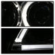 Light Tube DRL Smoke LED Halo Projector Headlights <br>10-12 Nissan Altima