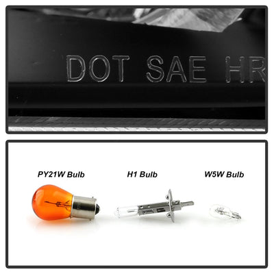 LED Halo Black Projector Headlights <br>04-06 BMW 325Ci 330Ci M3