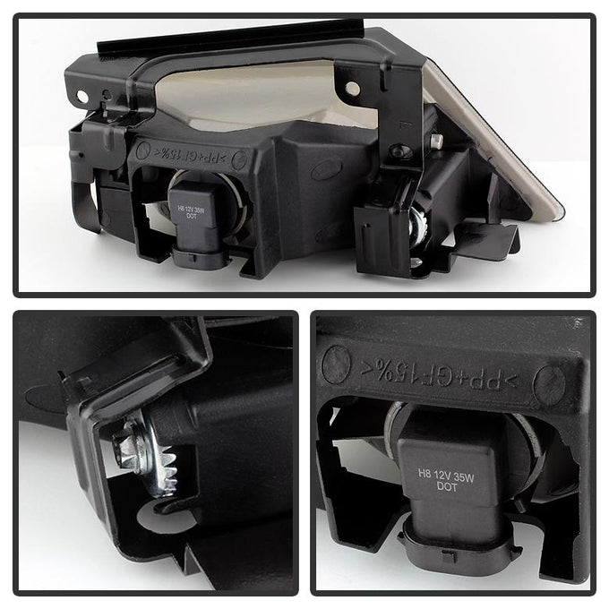 Smoke OEM Fog Lights w/Switch <br>05-07 Honda Odyssey