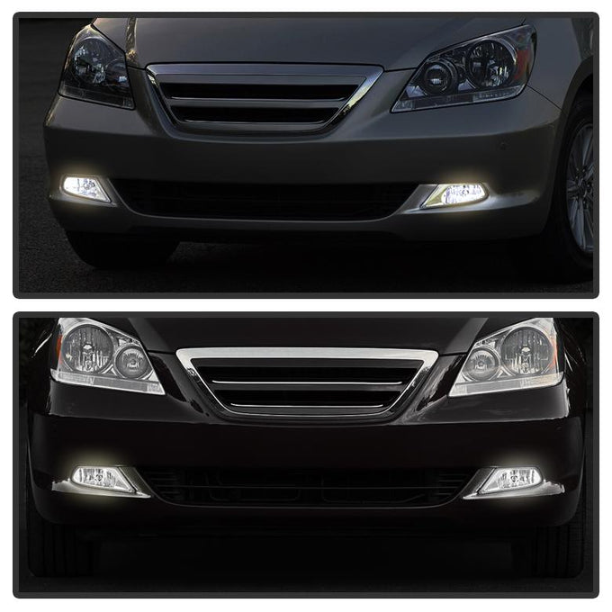 Smoke OEM Fog Lights w/Switch <br>05-07 Honda Odyssey