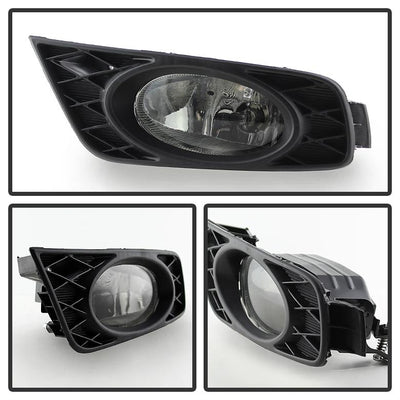 Smoke OEM Style Fog Lights W/Switch <br>08-10 Honda Odyssey