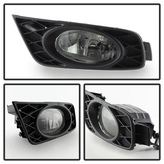 Smoke OEM Style Fog Lights W/Switch <br>08-10 Honda Odyssey