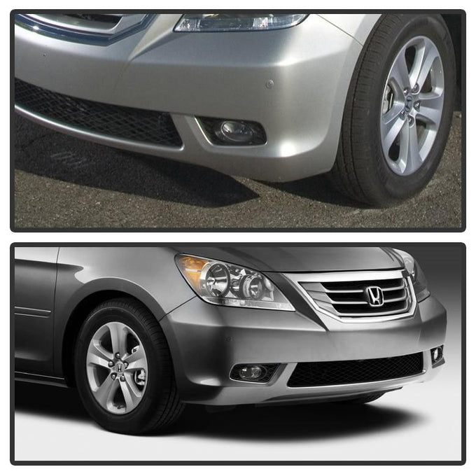 Smoke OEM Style Fog Lights W/Switch <br>08-10 Honda Odyssey
