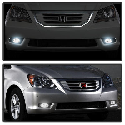 Smoke OEM Style Fog Lights W/Switch <br>08-10 Honda Odyssey