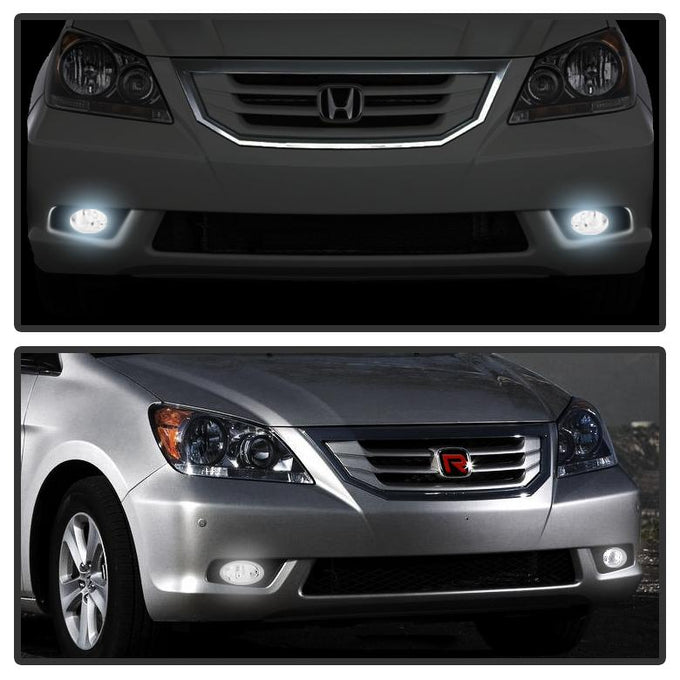 Smoke OEM Style Fog Lights W/Switch <br>08-10 Honda Odyssey