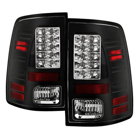 Black LED Tail Lights <br>13-18 Ram 2500 3500 1500
