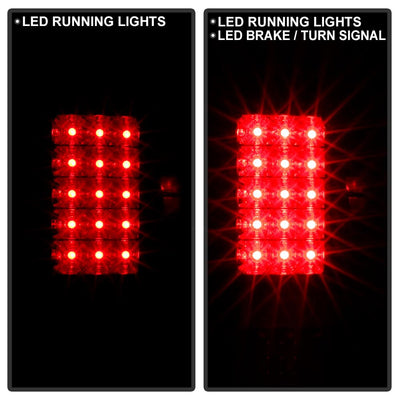 Black LED Tail Lights <br>13-18 Ram 2500 3500 1500
