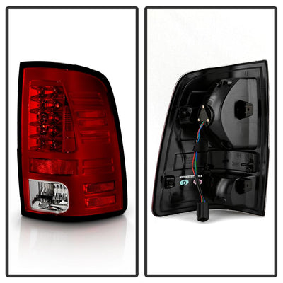 Red Clear LED Tail Lights <br>13-18 Ram 2500 3500 1500