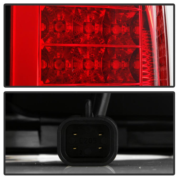 Red Clear LED Tail Lights <br>13-18 Ram 2500 3500 1500