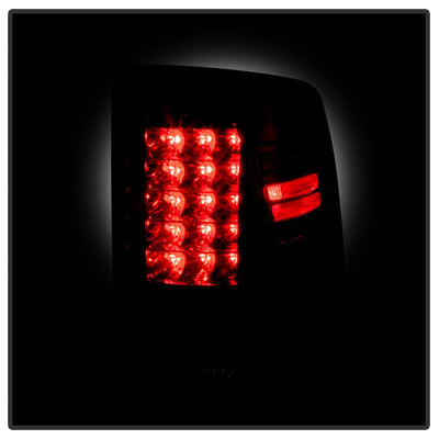 Red Clear LED Tail Lights <br>13-18 Ram 2500 3500 1500