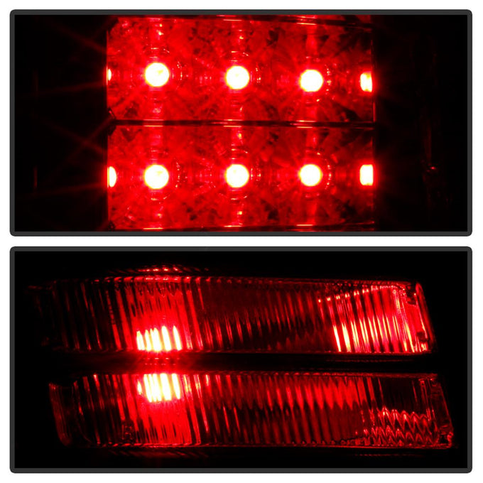 Red Clear LED Tail Lights <br>13-18 Ram 2500 3500 1500