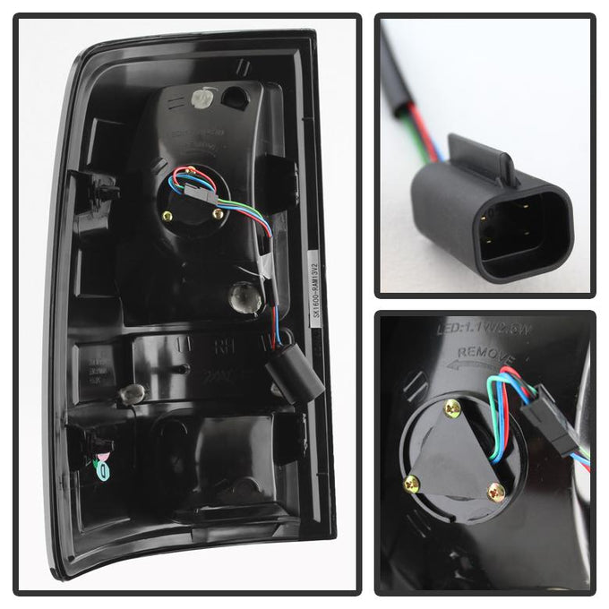 Black Smoke LED Tail Lights <br>13-18 Ram 2500 3500 1500