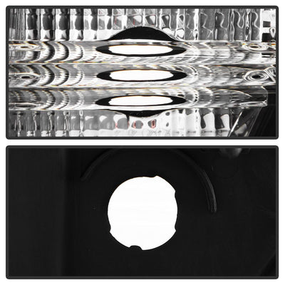 Light Bar DRL Black Projector Headlights <br>13-14 Ford F-150