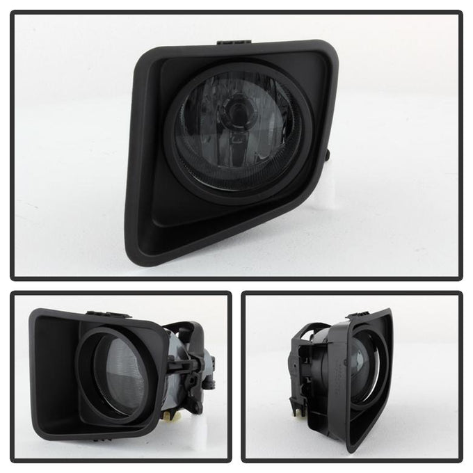 Smoked OEM Fog Lights W/Switch <br>14-21 Toyota Tundra