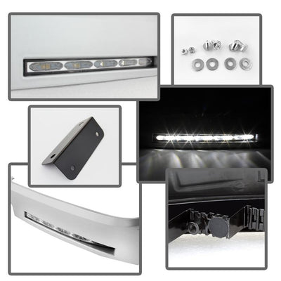X Model Look )wo/switch Silver Daytime LED Running Lights ( XSP <br>07-13 Toyota Tundra