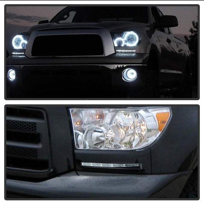 X Model Look )wo/switch Silver Daytime LED Running Lights ( XSP <br>07-13 Toyota Tundra