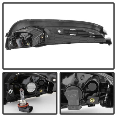 Clear OEM Fog Light w/Switch <br>13-15 Honda Civic