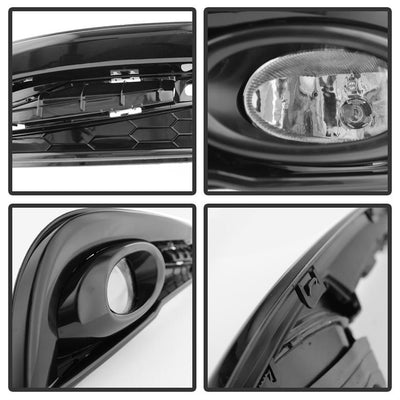 Clear OEM Fog Light w/Switch <br>13-15 Honda Civic