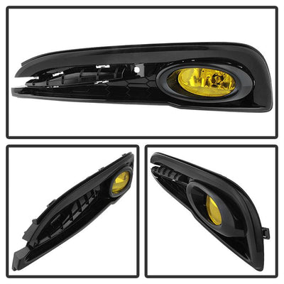 Yellow OEM Fog Light w/Switch <br>13-15 Honda Civic
