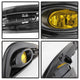 Yellow OEM Fog Light w/Switch <br>13-15 Honda Civic