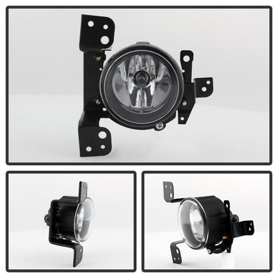 Clear OEM Fog Lights W/Switch <br>14-15 Mitsubishi Mirage